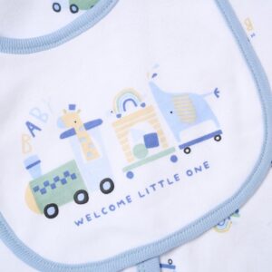 Baby Boys "jungle" 6 Piece Mesh Bag Gift Set (Nb-6 Months) (Copy)