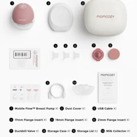 Momcozy Mobile Flow™ Hands-Free Breast Pump | M9