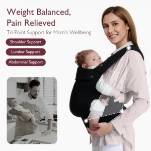 Momcozy Purehug Baby Carrier - Ergonomic Cozy & Lightweight