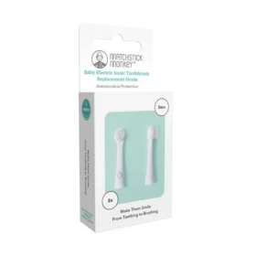 Baby Electric Sonic Toothbrush Replacement Heads (2 Pack)