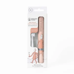 Baby Electric Sonic Toothbrush- Dusty Pink