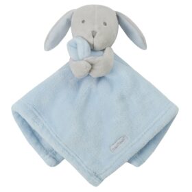 Baby Novelty Bunny Comforter- Blue