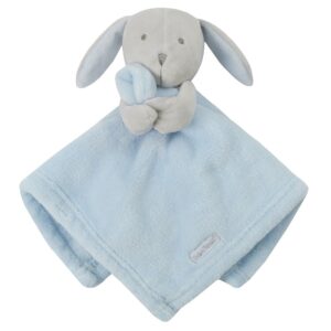 Baby Novelty Bunny Comforter- Blue
