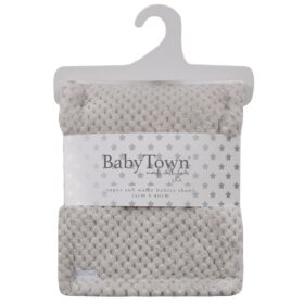 Baby Grey Waffle Wrap/shawl