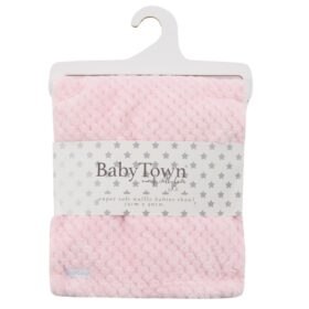 Baby Pink Waffle Wrap/shawl