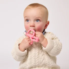 Matchstick Monkey Hearts Original Teether