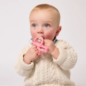 Matchstick Monkey Hearts Original Teether