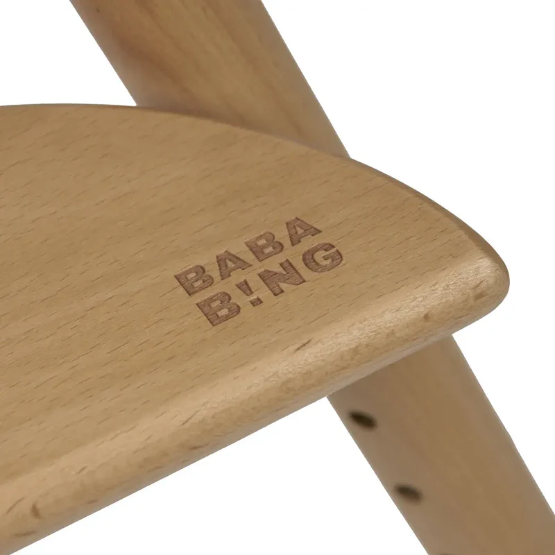 Bababing Una Highchair White & Grey Bababing Una Highchair White & Grey