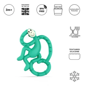 Blue Mini Monkey Teether (Copy)