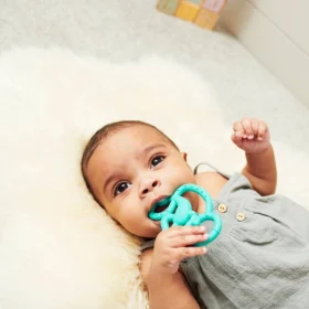 Blue Mini Monkey Teether (Copy)