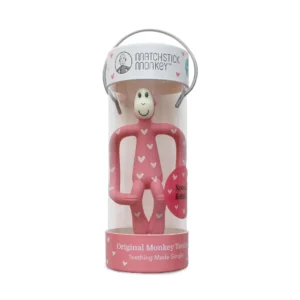 Matchstick Monkey Hearts Original Teether