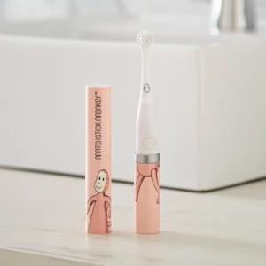 Baby Electric Sonic Toothbrush- Dusty Pink