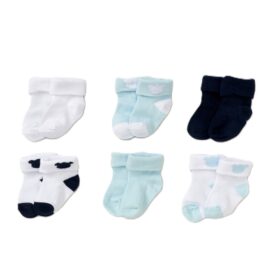 Baby Boys 6 Pack Socks