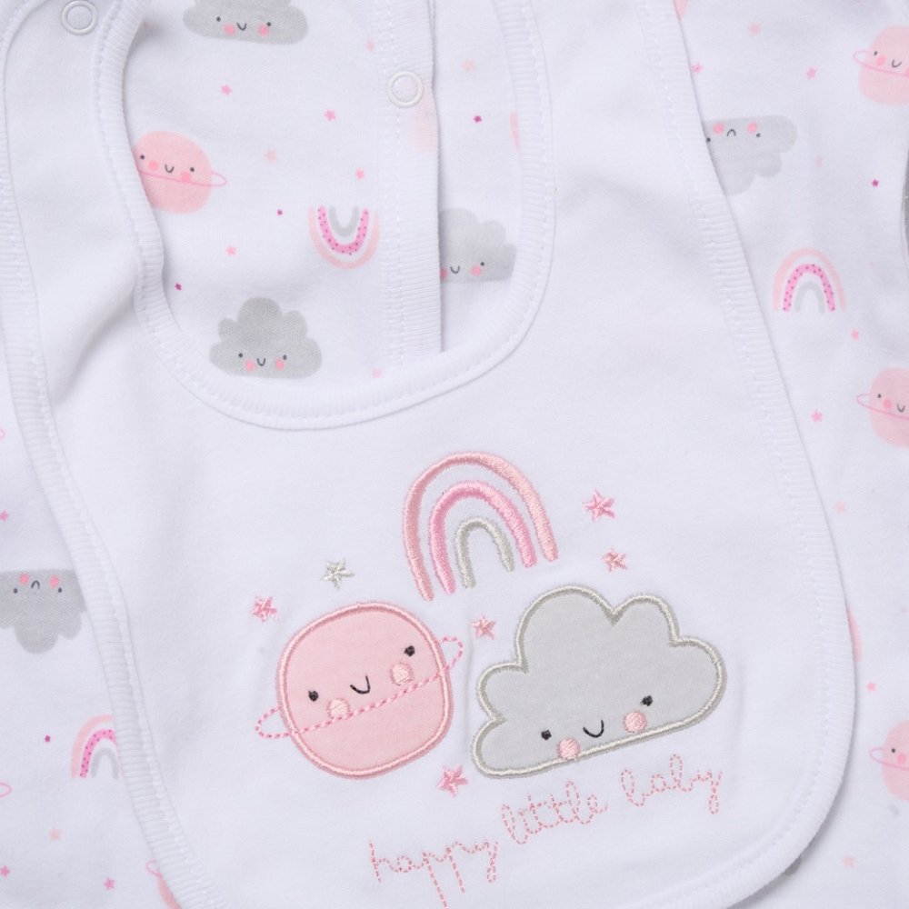 Baby Girls Gift Set- Happy Little Baby Baby Girls Gift Set- Happy Little Baby