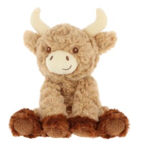 15cm Keeleco Hamish Highland Cow (100% Recycled)