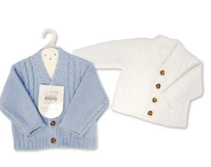 Knitted Chunky Baby Boys Cardigan