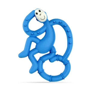 Blue Mini Monkey Teether