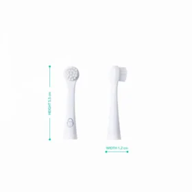 Baby Electric Sonic Toothbrush Replacement Heads (2 Pack)