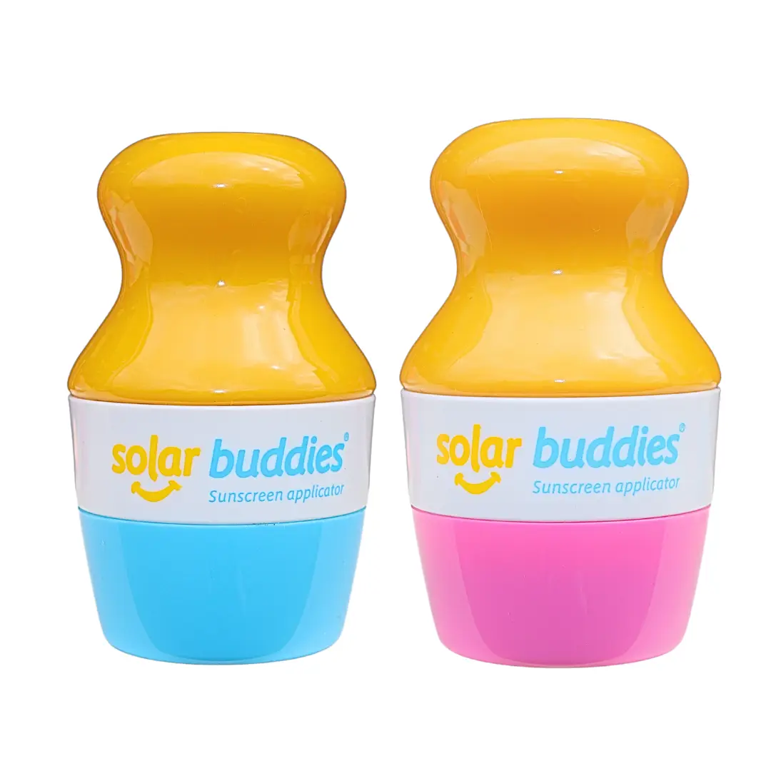 Solar Buddies Duo Applicator Set- Pink/blue Solar Buddies Duo Applicator Set- Pink/blue