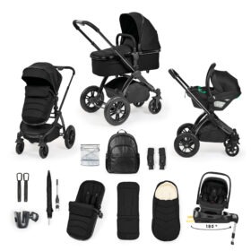 Stomp Luxe Elements Edition 15 Piece Travel System- Chestnut (Copy)