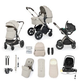 Stomp Luxe Elements Edition 15 Piece Travel System- Forest (Copy)