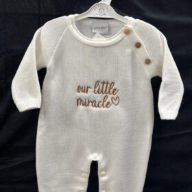 Dandelion Our Miracle Romper- White