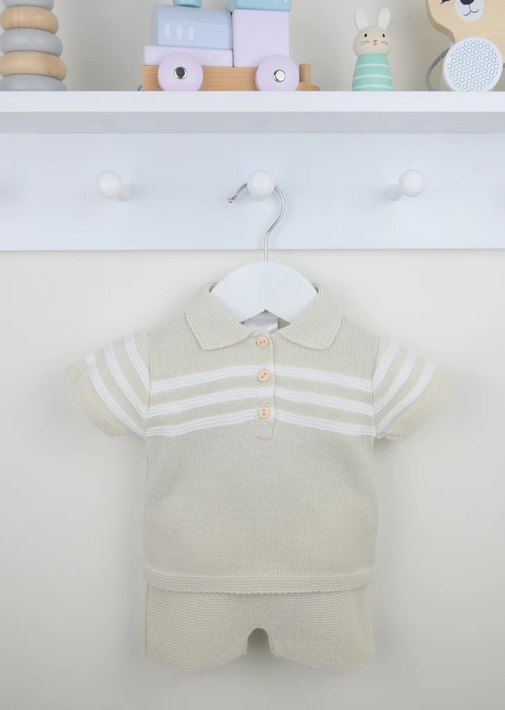 Mateo Shorts Suit Natural/white Mateo Shorts Suit Natural/white