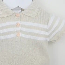 Mateo Shorts Suit Natural/white