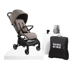 Bababing Imi Auto Fold Compact Stroller- Minky