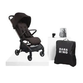 Bababing Imi Auto Fold Compact Stroller- Kofe
