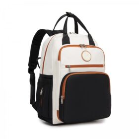 Baby Changing Backpack- Pink And Beige (Copy)