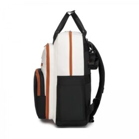 Baby Changing Backpack- Pink And Beige (Copy)