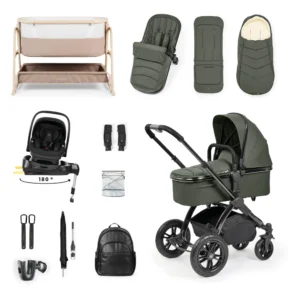 Ickle Bubba Stomp Luxe Elements Edition 17 Piece Bundle Inc Bubba Crib- Chestnut (Copy)
