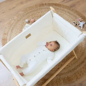 Organic Folding Crib Sheet – 74 X 36 Cm