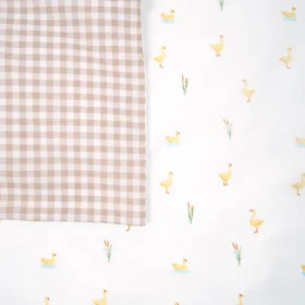 Little Duckling Reversible Cot Bed Duvet Cover And Pillowcase Set