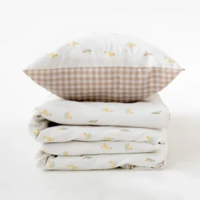 Little Duckling Reversible Cot Bed Duvet Cover And Pillowcase Set