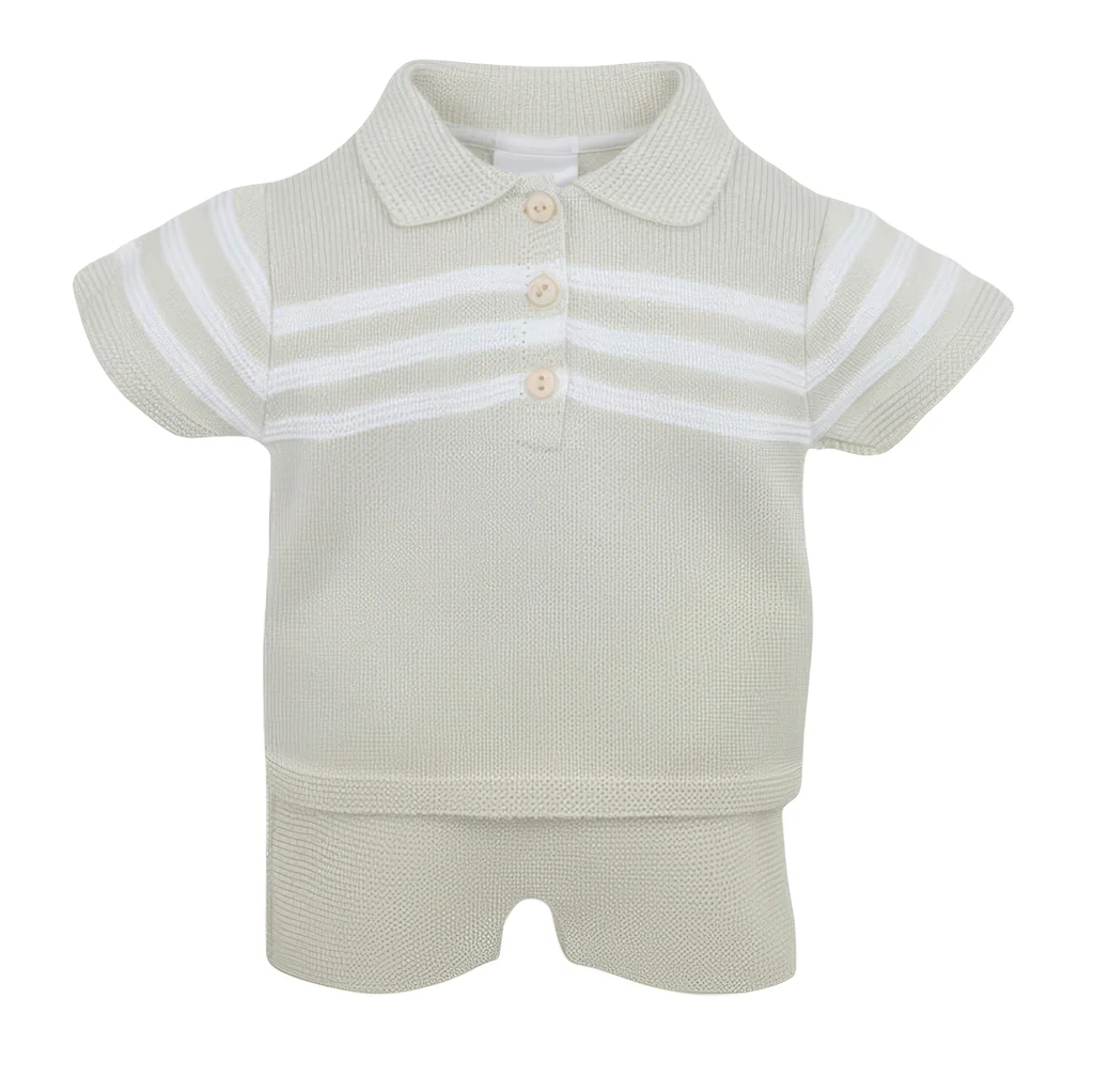 Mateo Shorts Suit Natural/white Mateo Shorts Suit Natural/white