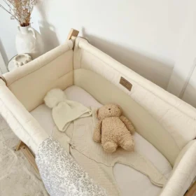 Organic Folding Crib Sheet – 74 X 36 Cm