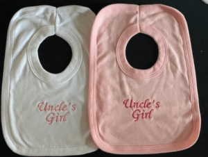 Uncles Girl Pop On Bib