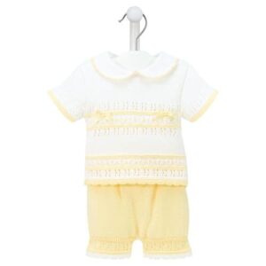 Dandelion Pointelle Top & Bloomer