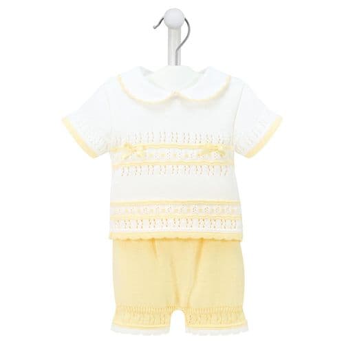 Dandelion Pointelle Top & Bloomer Dandelion Pointelle Top & Bloomer