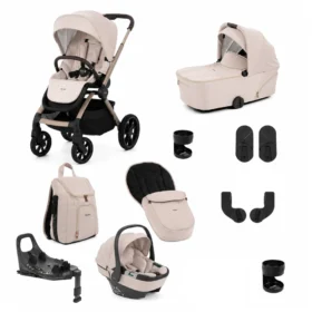Oyster Vee Travel System Bundle Inc Capsule 360 + Base - Liquorice (Copy)