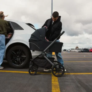 Oyster Vee Stroller Bundle - Liquorice