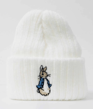 Peter Rabbit Blue Wool Beanie Hat- New Born (Copy)