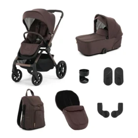 Oyster Vee Stroller Bundle – Liquorice (Copy)