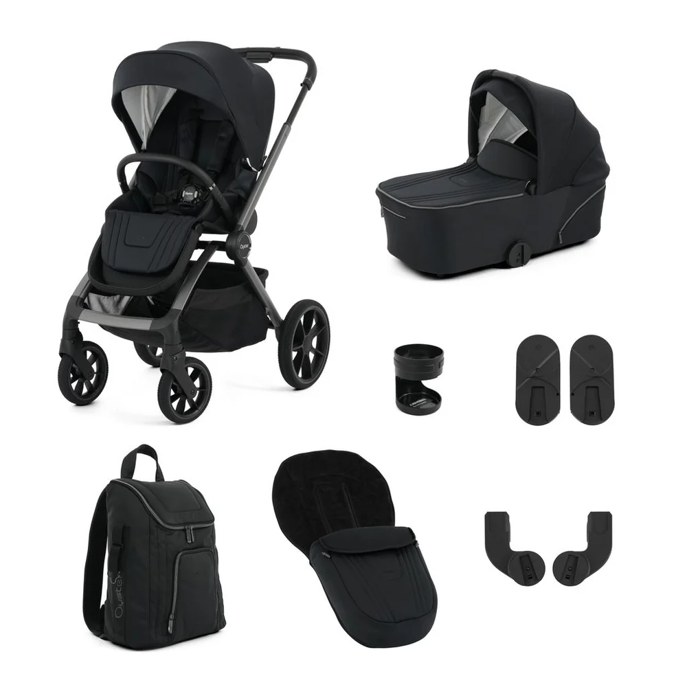 Oyster Vee Stroller Bundle - Liquorice Oyster Vee Stroller Bundle - Liquorice