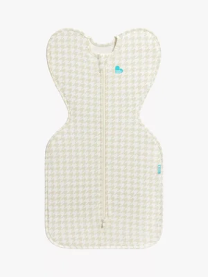Love To Dream Swaddle Up Baby Houndstooth Print Sleeping Bag, 1.0 Tog