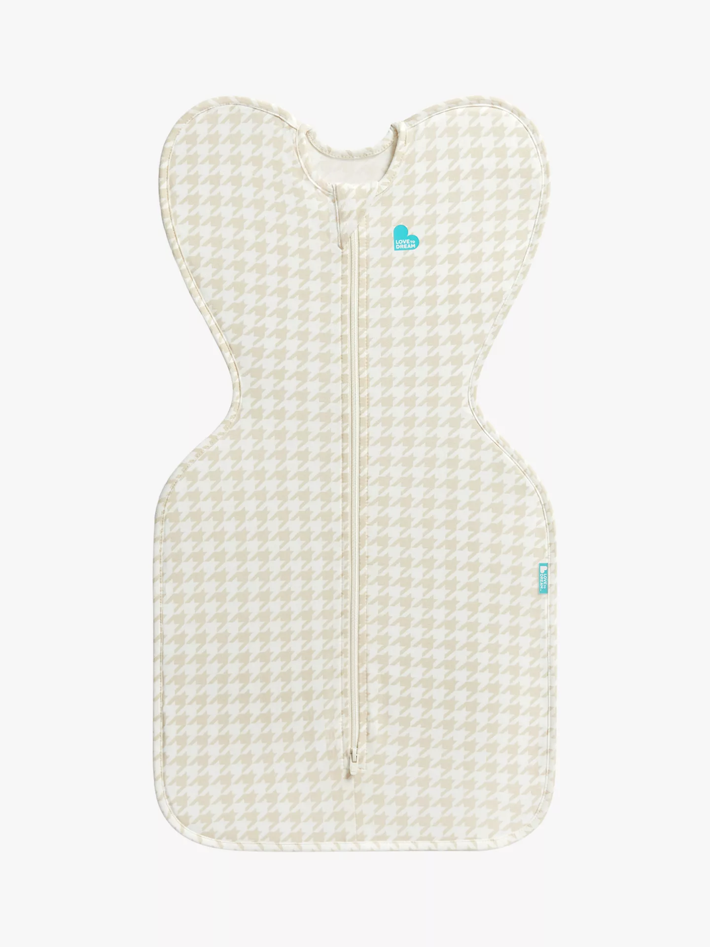 Love To Dream Swaddle Up Baby Houndstooth Print Sleeping Bag, 1.0 Tog Love To Dream Swaddle Up Baby Houndstooth Print Sleeping Bag, 1.0 Tog