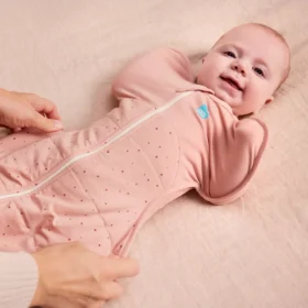 Love To Dream Swaddle Up 2.5 Tog Rose Pebbles