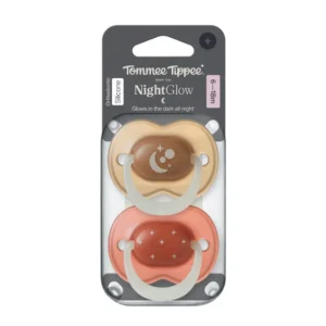 Tommee Tippee Nightglow Dummy 6-18 - Blue/green